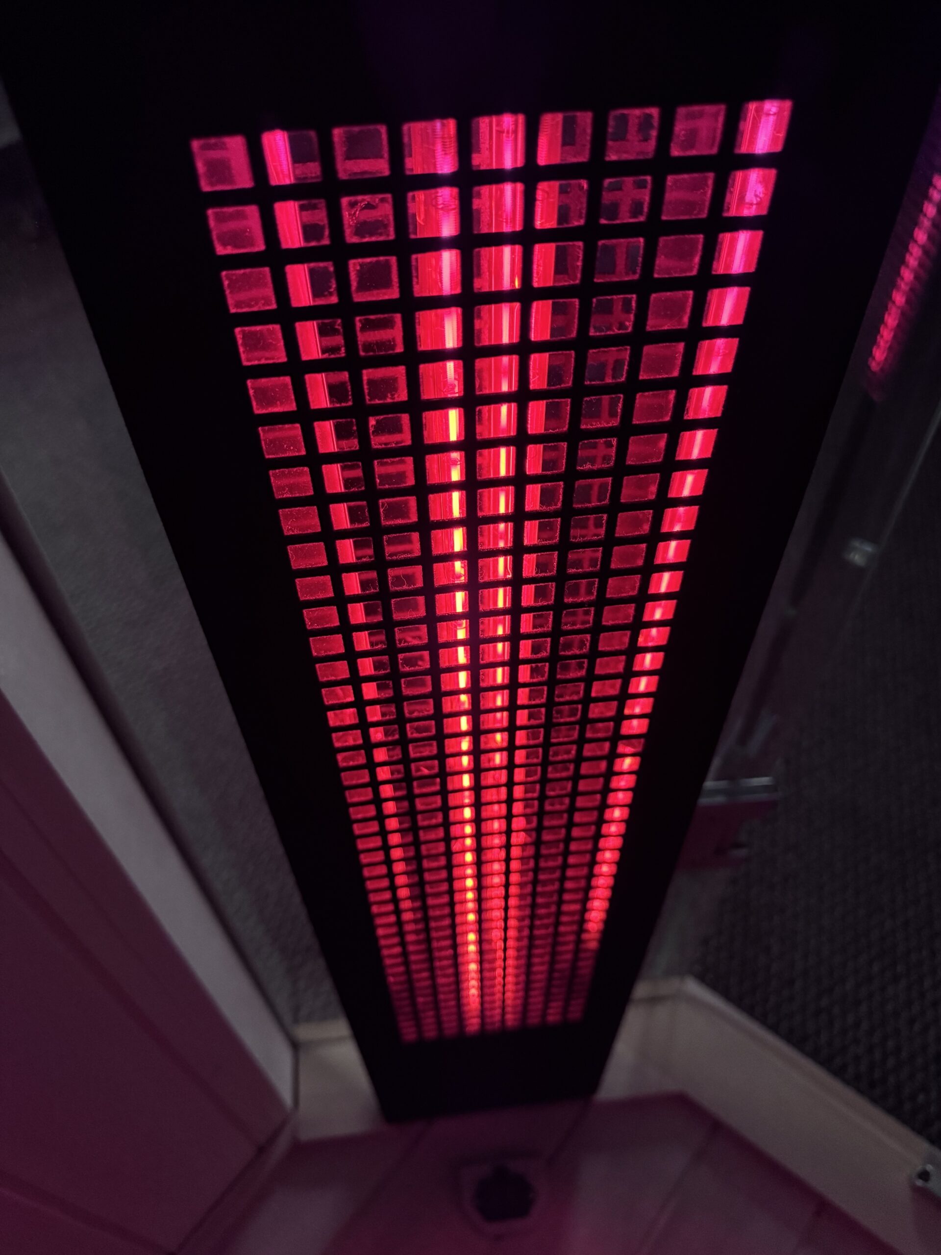 near infrared heater in sauna